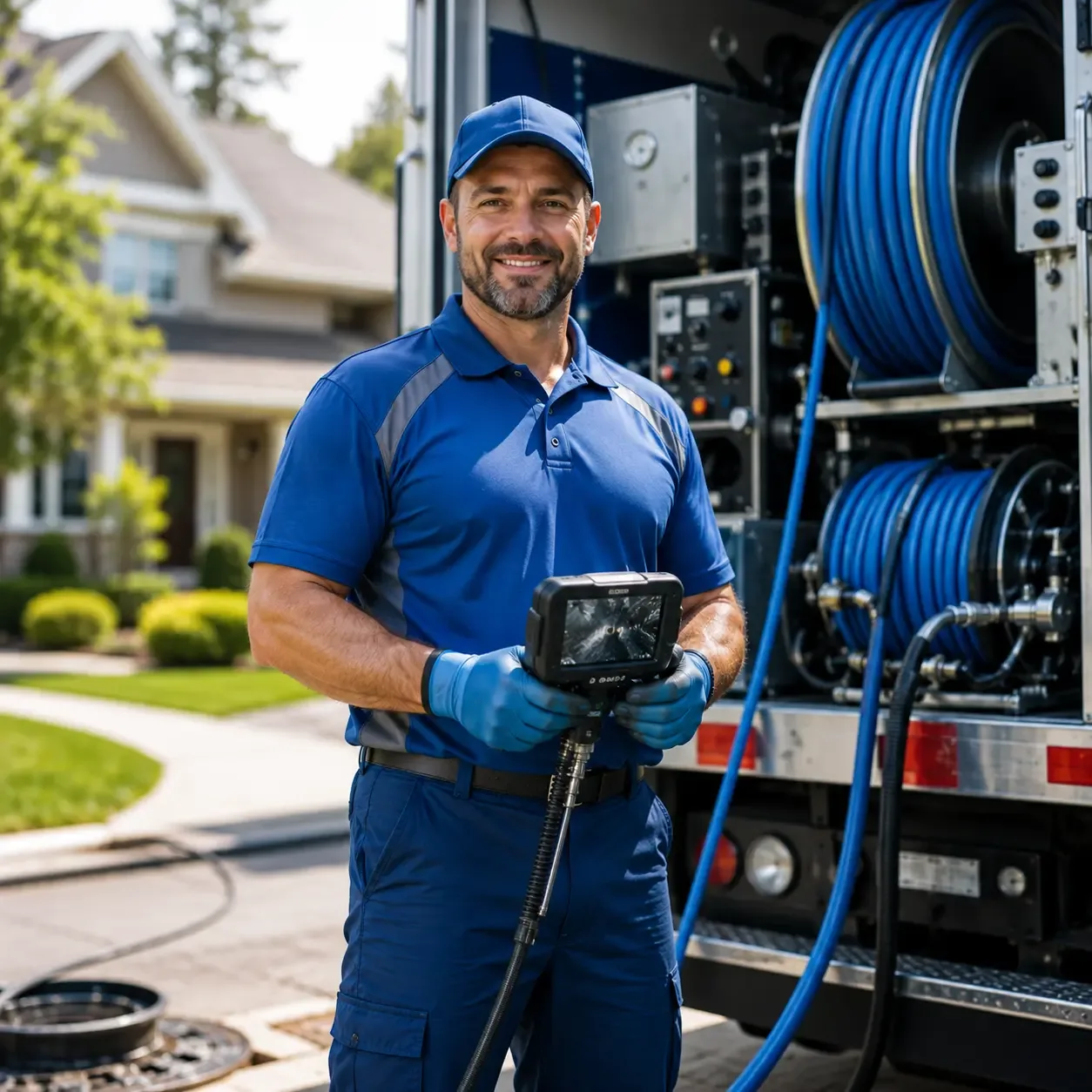 Local outdoor drain cleaning specialists in Deale, MD